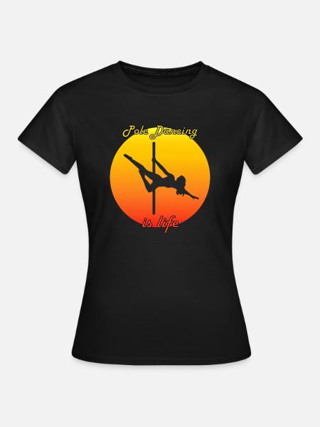 Dancing Dance Music - Frauen T-Shirt - Schwarz
