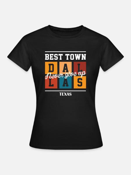 Best Town - Frauen T-Shirt - Schwarz
