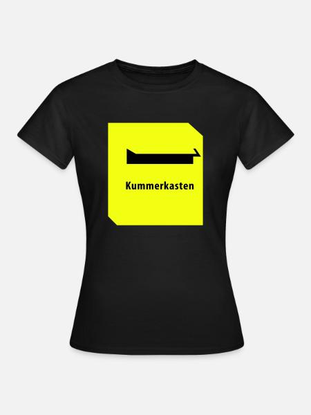 Kummerkasten - Frauen T-Shirt - Schwarz