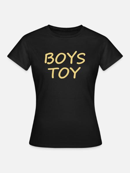 BOYS TOY - Frauen T-Shirt - Schwarz
