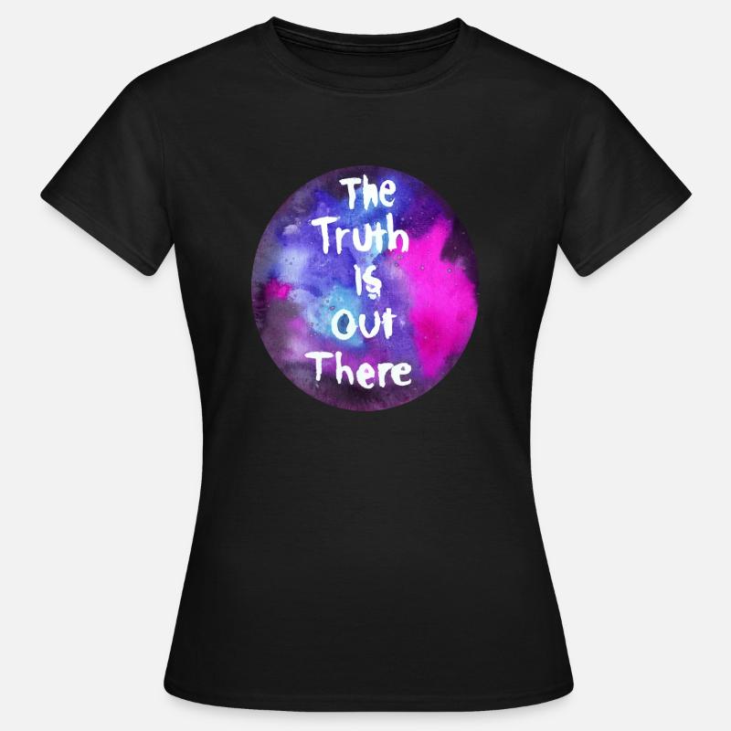 nebula space - Women's T-Shirt - black