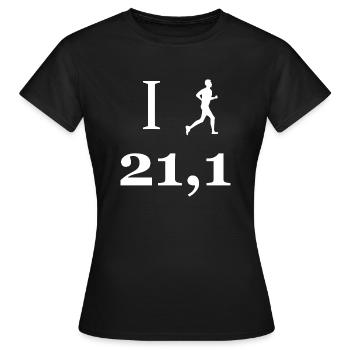 Fußball Football - T-shirt Femme - noir - Devant - AI Model Female 172 dark (172cm)