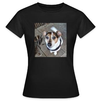 Jack Russel - Ich war das nicht - Frauen T-Shirt - Schwarz - Vorne - AI Model Female 172 dark (172cm)