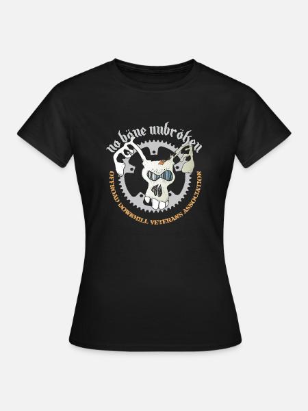 No Bone Unbroken Offroad Dowhill MTB - Frauen T-Shirt - Schwarz