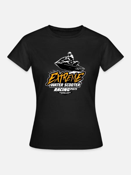 Water Scooter - Frauen T-Shirt - Schwarz