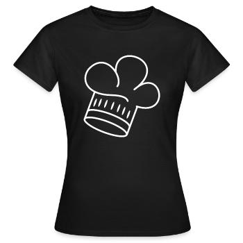 Toque - T-shirt Femme - noir - Devant - AI Model Female 172 dark (172cm)