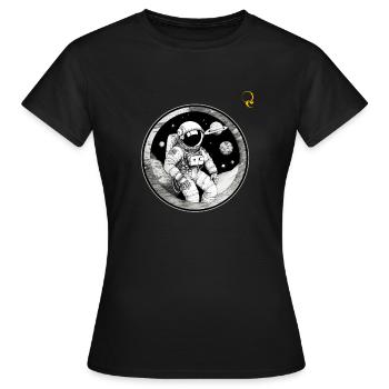 SPACE REST - Women's T-Shirt - black - Front - AI Model Female 172 dark (172cm)