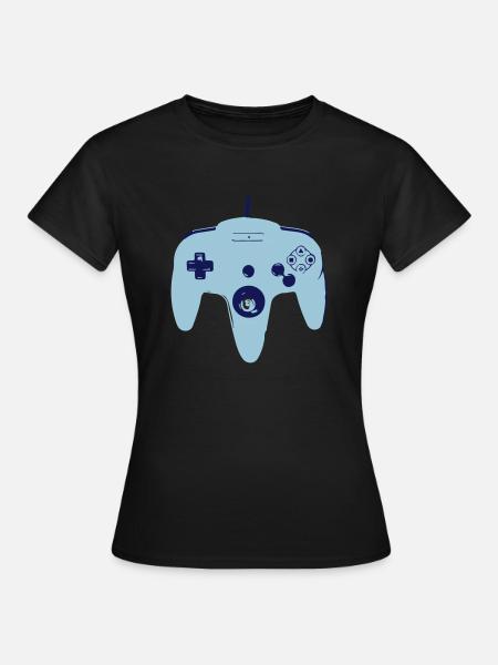 Controller - Frauen T-Shirt - Schwarz