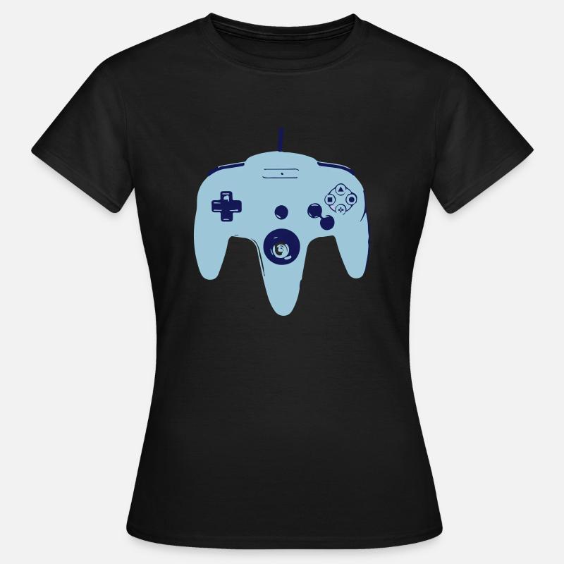 Controller - Frauen T-Shirt - Schwarz