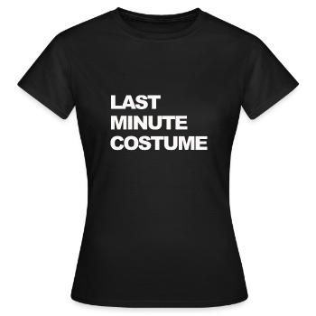 Costume de carnaval en costume drôle de lingerie - T-shirt Femme - noir - Devant - AI Model Female 172 dark (172cm)