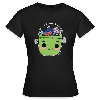 Sweet or sour sweets - Women's T-Shirt - black - Front - AI Model Female 172 dark (172cm)