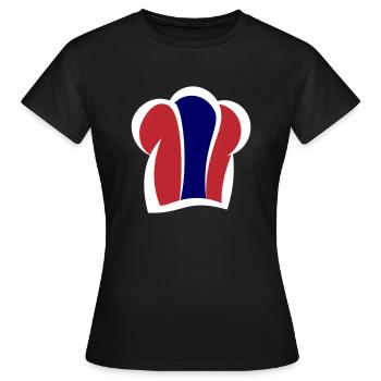 Chapeau de chef thaïlandais Cuisine Chef thaïlandais - T-shirt Femme - noir - Devant - AI Model Female 172 dark (172cm)