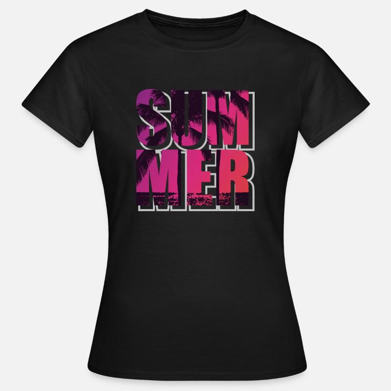 Summer Spring Break - Women's T-Shirt - black