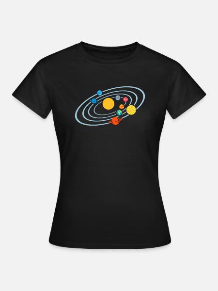Planète - T-shirt Femme - noir