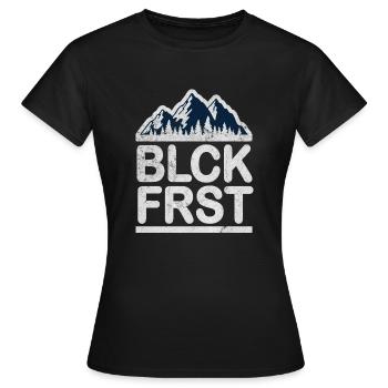 Maison de la Forêt Noire de la Forêt Noire - T-shirt Femme - noir - Devant - AI Model Female 172 dark (172cm)