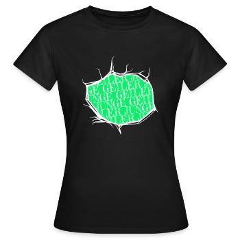 bday geburtstagsgeschenkidee witzig geschenkidee - Frauen T-Shirt - Schwarz - Vorne - AI Model Female 172 dark (172cm)