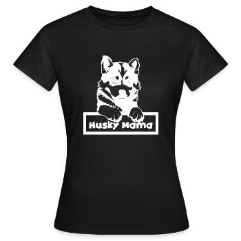 Chiens Chien Ami Pet - T-shirt Femme - noir - Devant - AI Model Female 172 dark (172cm)