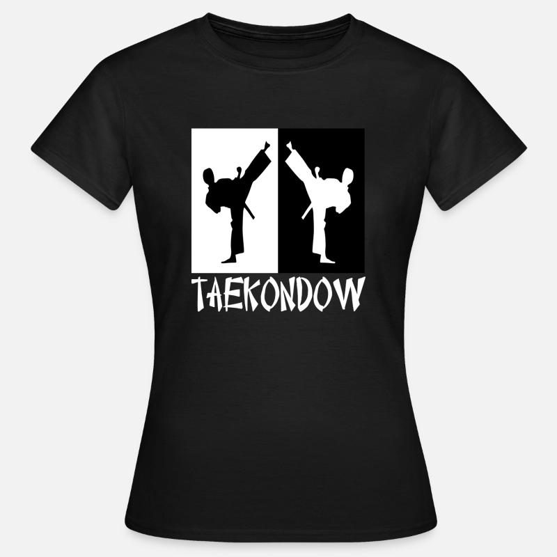 Tkd karate - Women's T-Shirt - black