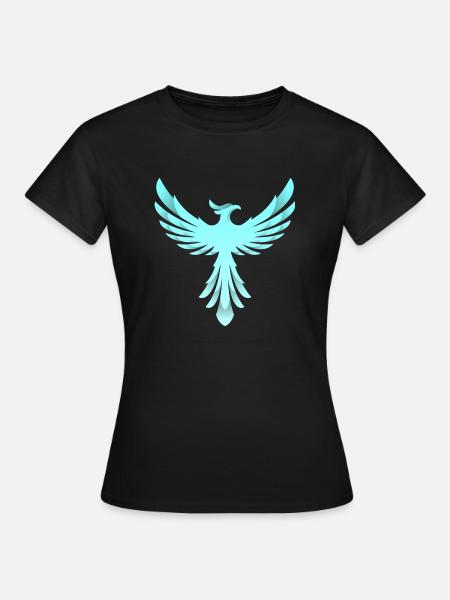 Logo du Phénix - T-shirt Femme - noir
