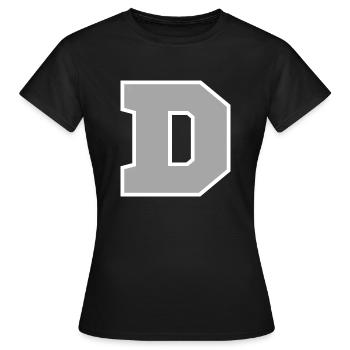 Sport-Brief - Frauen T-Shirt - Schwarz - Vorne - AI Model Female 172 dark (172cm)