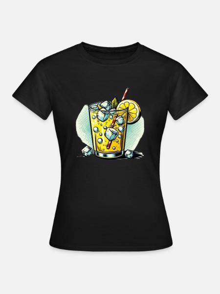 Limonade - Frauen T-Shirt - Schwarz