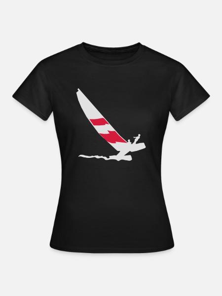 Katamaran - Frauen T-Shirt - Schwarz