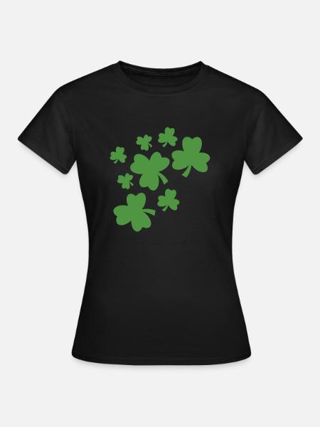Trèfle - T-shirt Femme - noir