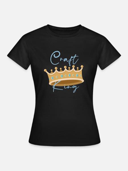 König - Frauen T-Shirt - Schwarz
