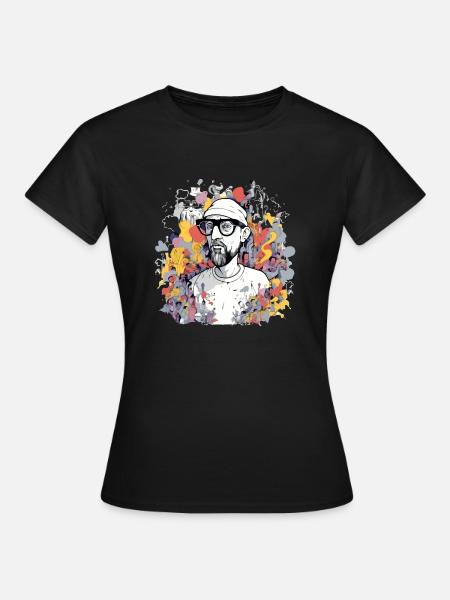 Markieren Sie den Maler - Frauen T-Shirt - Schwarz