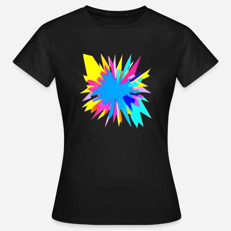 Explosion créative - T-shirt Femme - noir