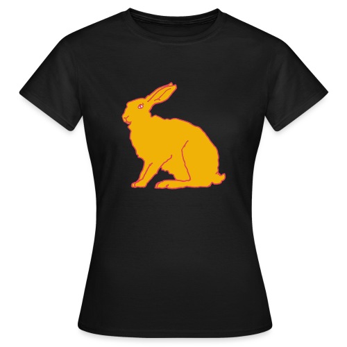 Gelber Hase - Frauen T-Shirt