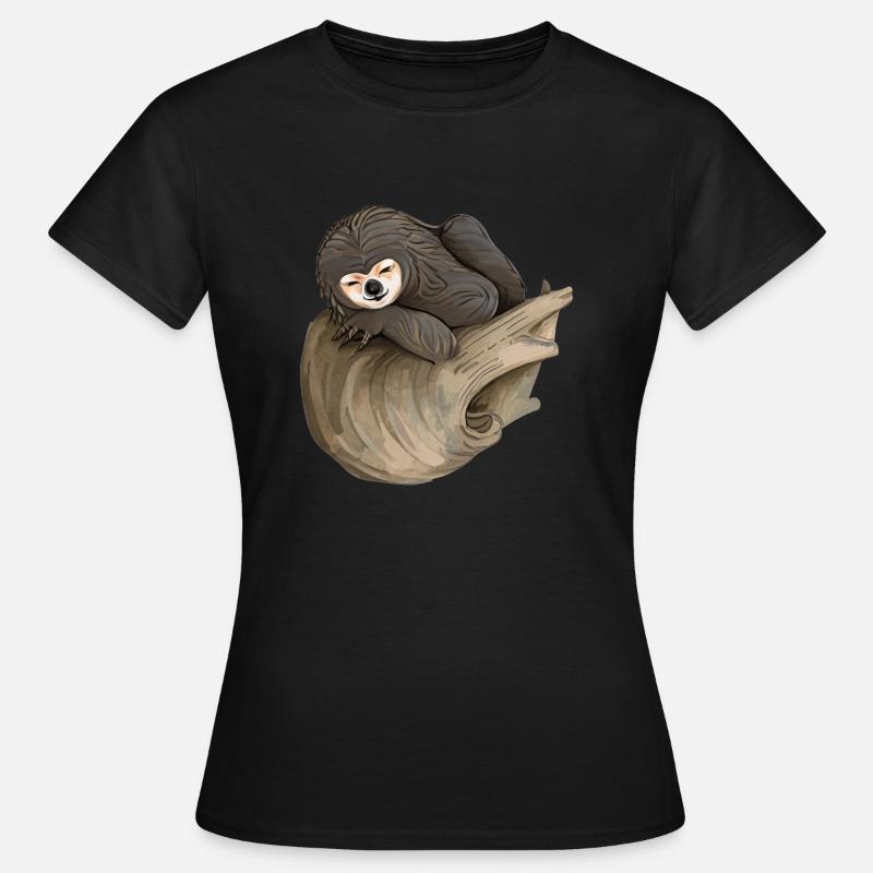 sloth Sloth Folivora - Women's T-Shirt - black
