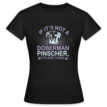 PawPrint Couture - Frauen T-Shirt - Schwarz - Vorne - AI Model Female 172 dark (172cm)