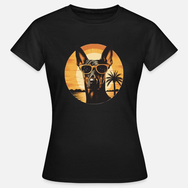 Doberman - Women's T-Shirt - black