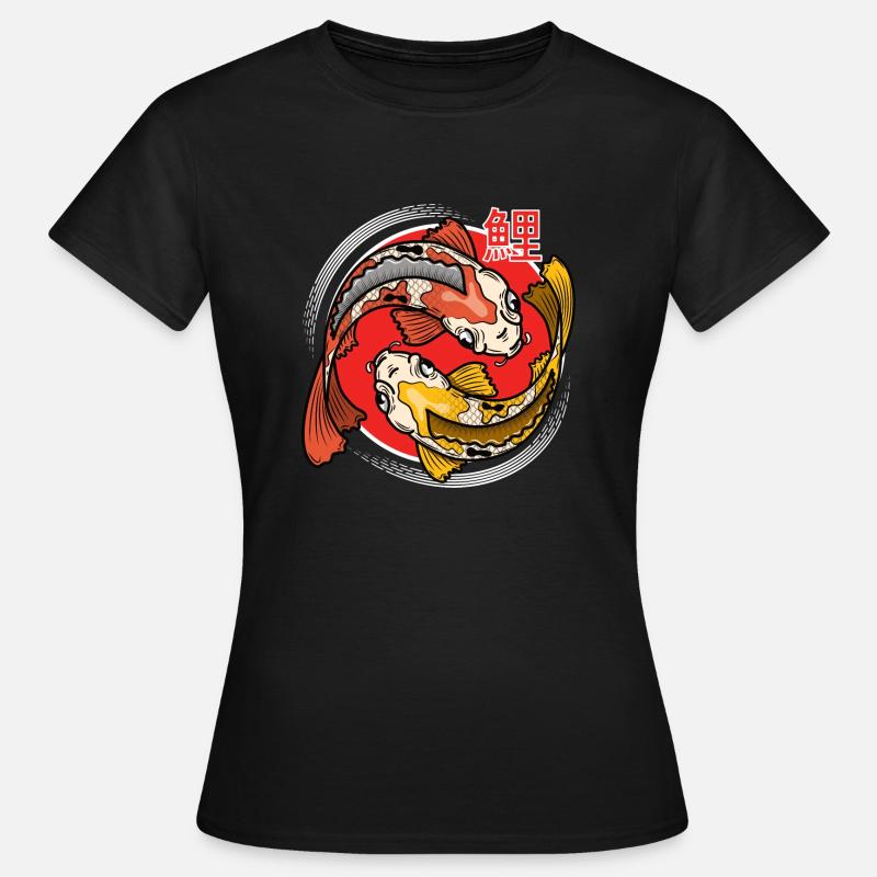 Koi Circle - Women's T-Shirt - black