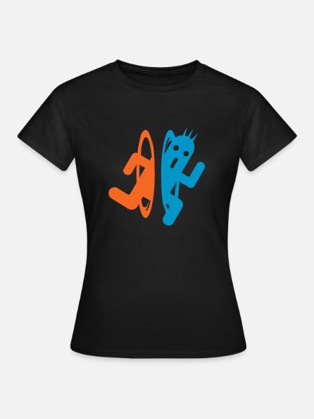 Portails et 1000 aiguilles - T-shirt dam - svart