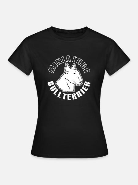 Miniature Bullterrier - Frauen T-Shirt - Schwarz