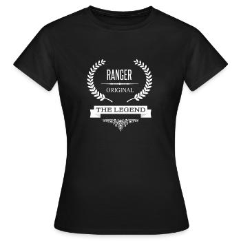 Ranger - Frauen T-Shirt - Schwarz - Vorne - AI Model Female 172 dark (172cm)