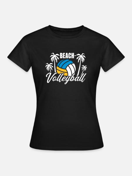 Beach-volley - T-shirt Femme - noir