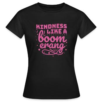 Kindness Statement Role Model Gift - Women's T-Shirt - black - Front - AI Model Female 172 dark (172cm)