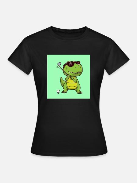dinosaur - Women's T-Shirt - black