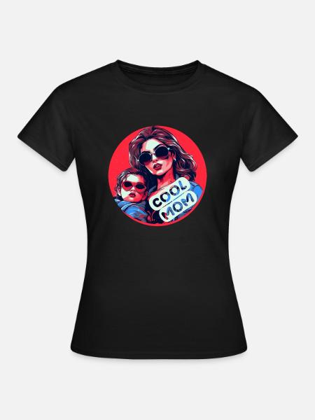Maman cool - T-shirt Femme - noir