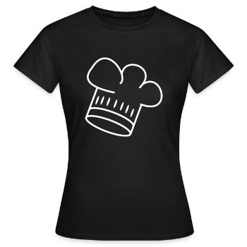 Toque - T-shirt Femme - noir - Devant - AI Model Female 172 dark (172cm)