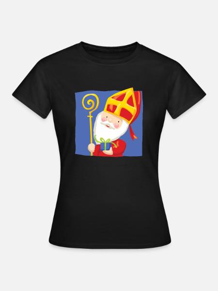 St. Blau - Frauen T-Shirt - Schwarz