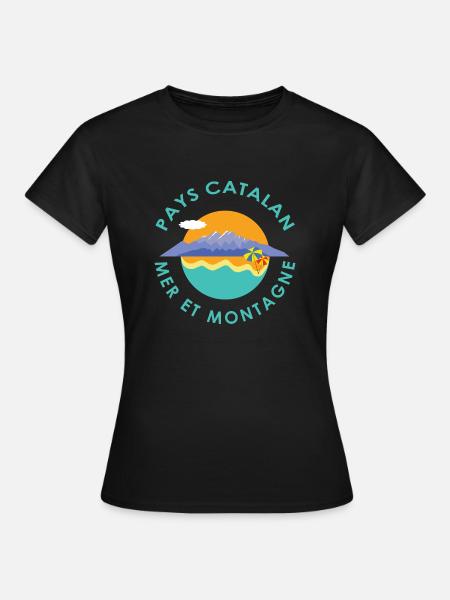 Catalan country - Women's T-Shirt - black