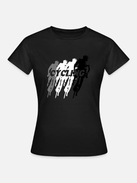 Cycling - Women's T-Shirt - black