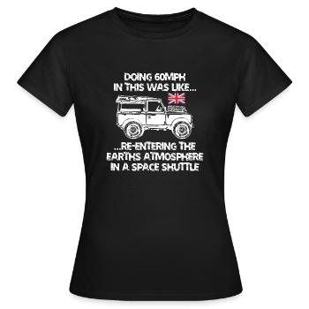 Atmosphère Landy - T-shirt Femme - noir - Devant - AI Model Female 172 dark (172cm)
