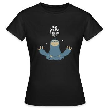 Zen ! - T-shirt Femme - noir - Devant - AI Model Female 172 dark (172cm)