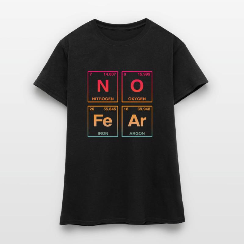 NO FEAR - avec des éléments du système de perdiode T-shirt Femme