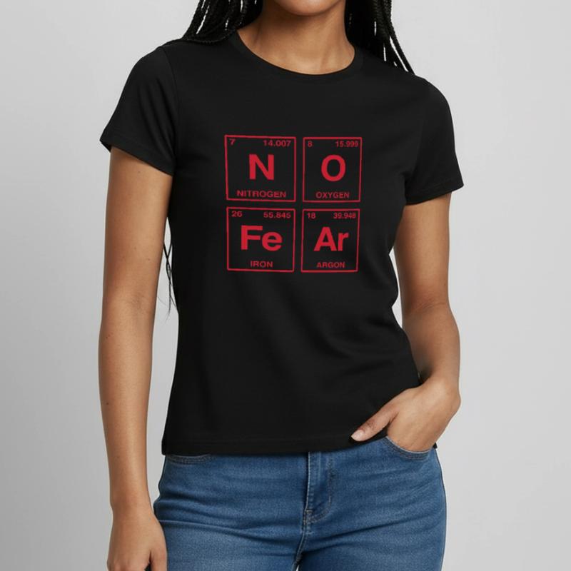 NO FEAR - avec des éléments du système de perdiode T-shirt Femme